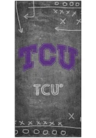 TCU Horned Frogs Chalk Playbook Sign - Purple