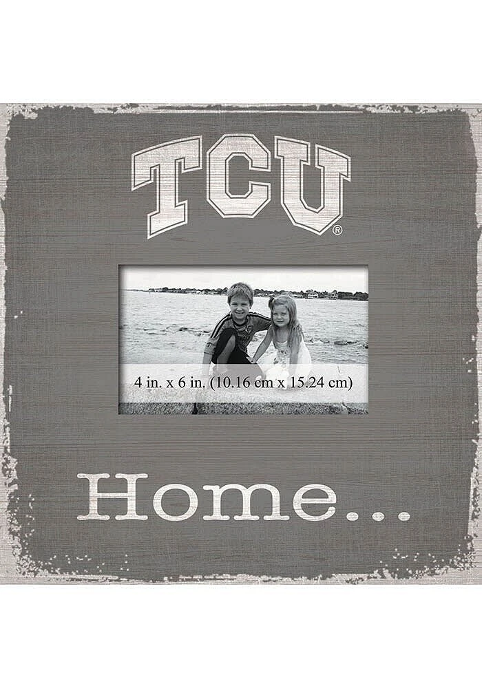 TCU Horned Frogs Home Picture Picture Frame - Purple