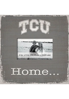 TCU Horned Frogs Home Picture Picture Frame - Purple
