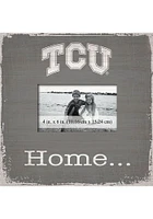 TCU Horned Frogs Home Picture Picture Frame - Purple