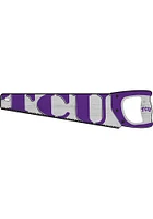 TCU Horned Frogs Wood Handsaw Sign - Purple