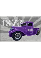 TCU Horned Frogs Established Truck Sign - Purple