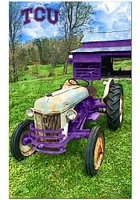 TCU Horned Frogs Farmscape Sign - Purple