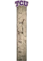 TCU Horned Frogs Growth Chart Sign - Purple