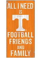 Tennessee Volunteers Football Friends and Family Sign - Orange