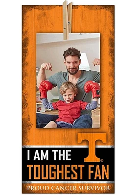 Tennessee Volunteers The Toughest Fan Sign - Orange