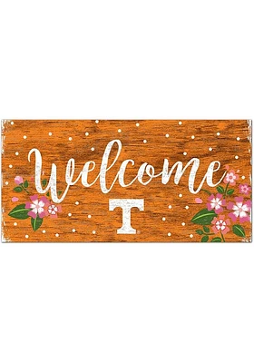 Tennessee Volunteers Welcome Floral Sign - Orange