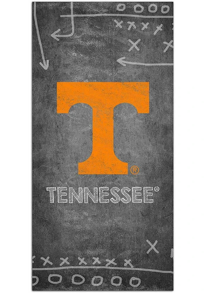 Tennessee Volunteers Chalk Playbook Sign - Orange