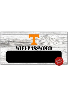 Tennessee Volunteers Wifi Password 6x12 Sign - Orange
