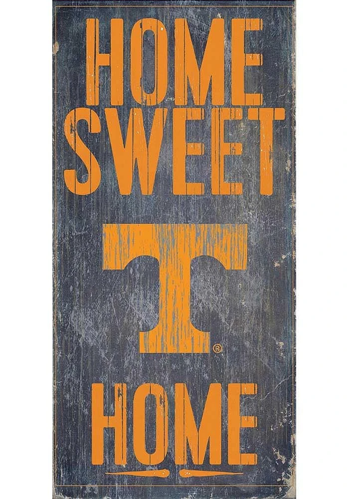 Tennessee Volunteers Home Sweet Home Sign - Orange