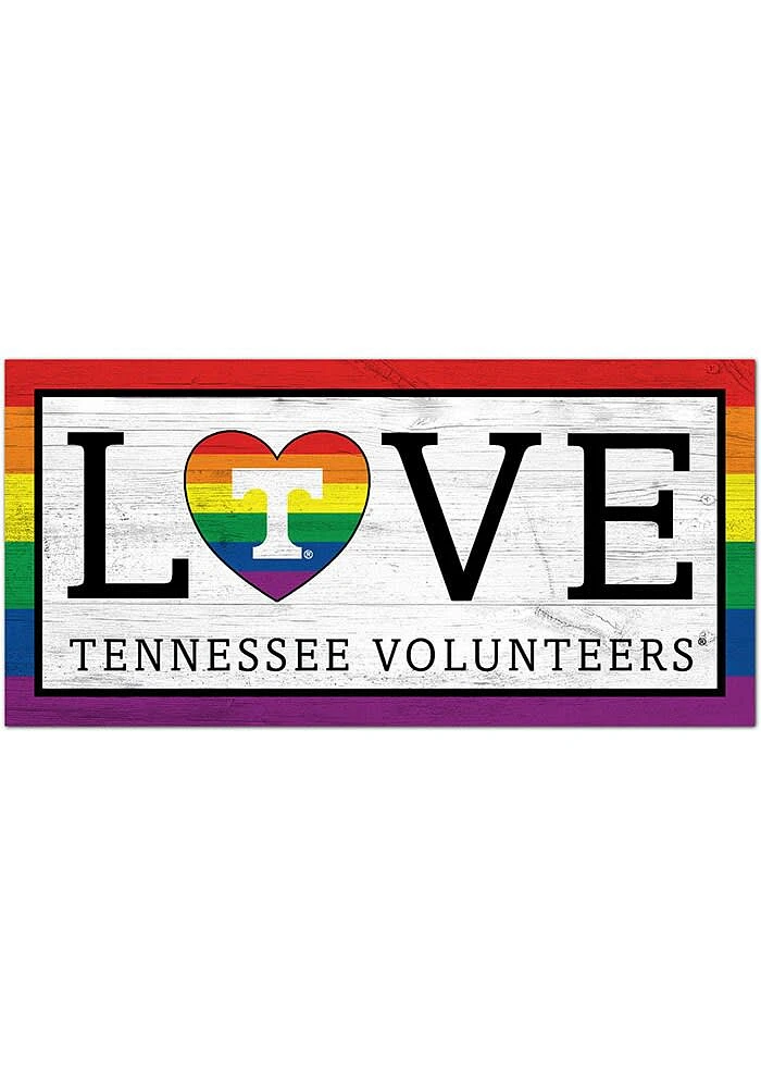 Tennessee Volunteers LGBTQ Love Sign - Orange