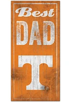 Tennessee Volunteers Best Dad Sign - Orange