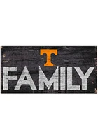 Tennessee Volunteers Family 6x12 Sign - Orange