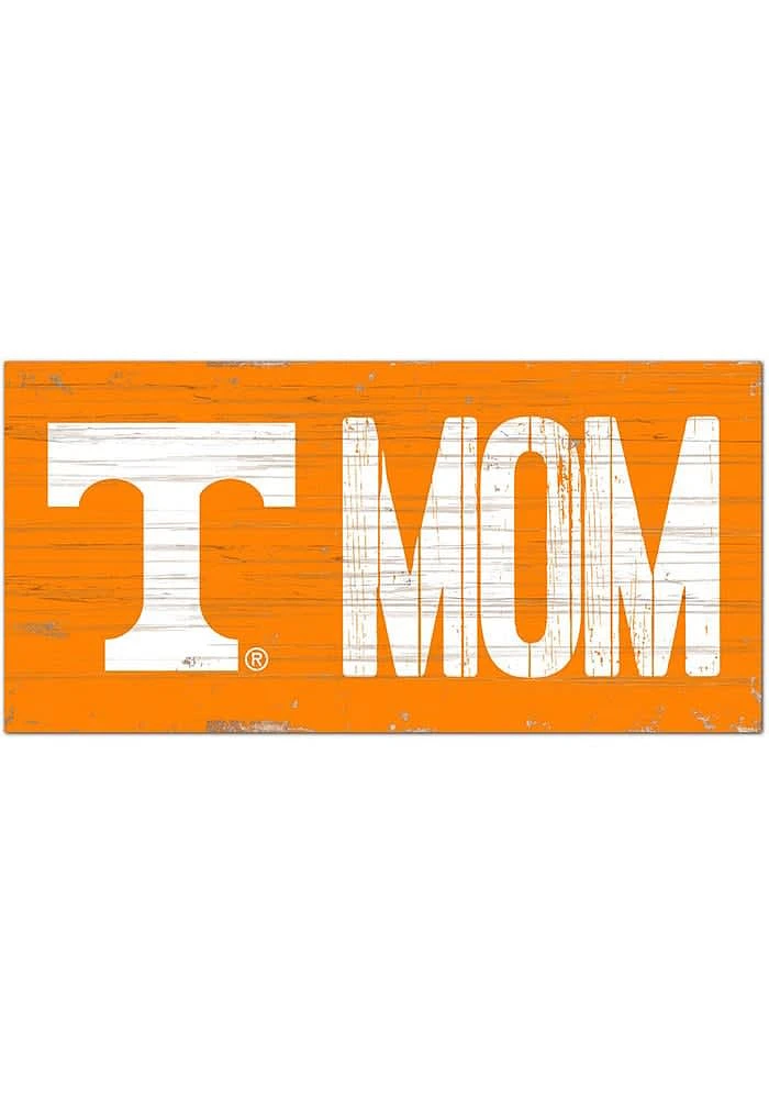 Tennessee Volunteers MOM Sign - Orange