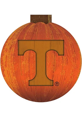 Tennessee Volunteers Halloween Pumpkin Sign - Orange