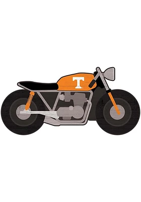 Tennessee Volunteers Motorcycle Cutout Sign - Orange