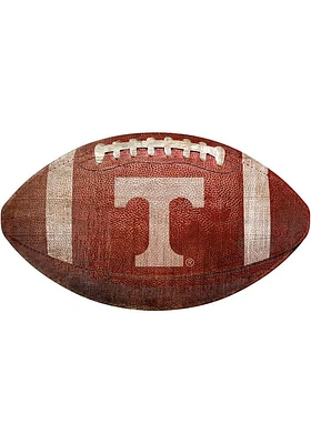 Tennessee Volunteers Baseball Shaped Sign - Orange