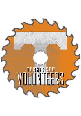 Tennessee Volunteers Rust Circular Saw Sign - Orange