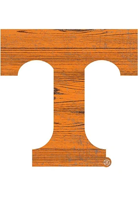 Tennessee Volunteers Team Logo 8 Inch Cutout Sign - Orange
