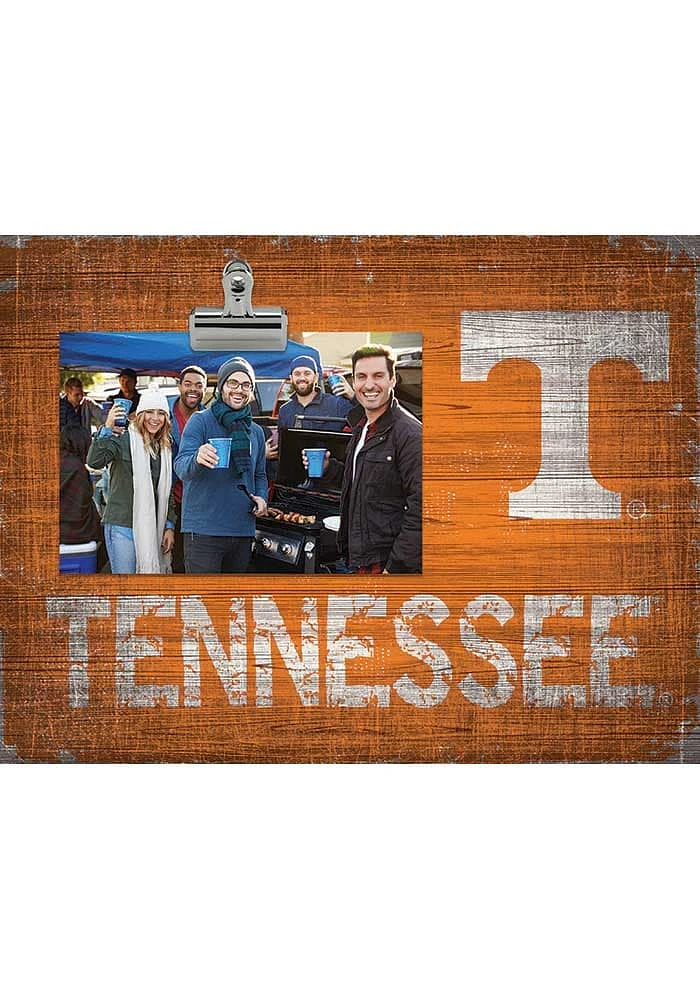 Tennessee Volunteers Team Clip Picture Frame - Orange
