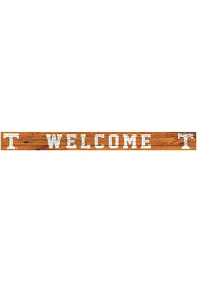 Tennessee Volunteers Welcome Strip Sign - Orange