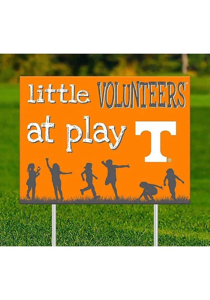 Tennessee Volunteers Little Fans at Play Yard Sign - Orange