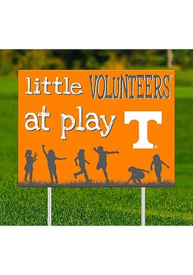 Tennessee Volunteers Little Fans at Play Yard Sign - Orange