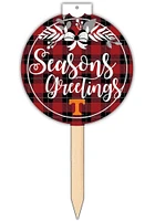 Tennessee Volunteers Seasons Greetings Sign - Orange