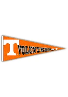 Tennessee Volunteers Wood Pennant Sign - Orange