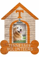 Tennessee Volunteers Dog Bone House Clip Picture Frame - Orange