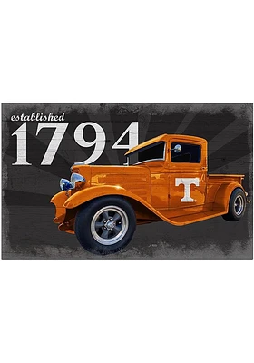 Tennessee Volunteers Established Truck Sign - Orange