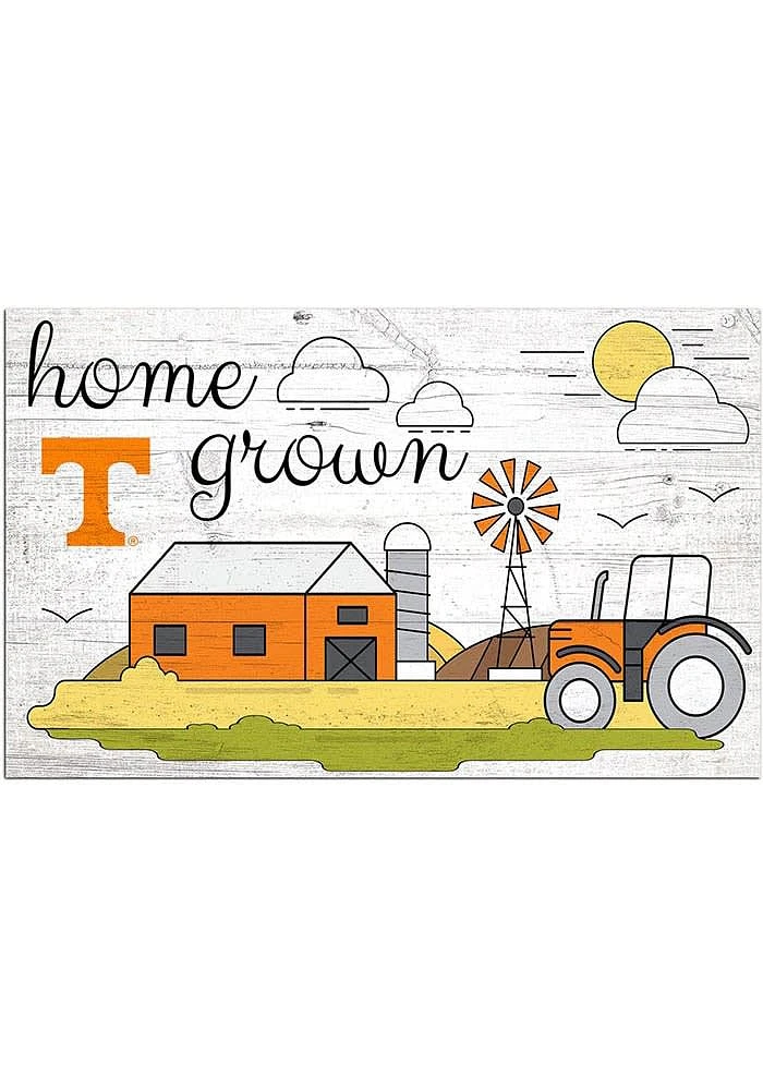Tennessee Volunteers Home Grown Sign - Orange