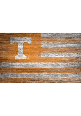 Tennessee Volunteers Distressed Flag Picture Frame - Orange