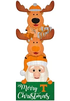 Tennessee Volunteers 31 Inch Santa Stack Leaner Sign - Orange