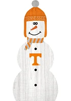 Tennessee Volunteers Snowman Leaner Sign - Orange