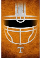 Tennessee Volunteers Ghost Helmet 17x26 Sign - Orange