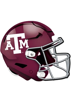 Texas A&M Aggies 12in Authentic Helmet Sign - Maroon