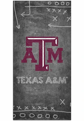 Texas A&M Aggies Chalk Playbook Sign - Maroon