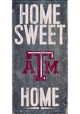 Texas A&M Aggies Home Sweet Home Sign - Maroon