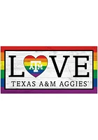 Texas A&M Aggies LGBTQ Love Sign - Maroon