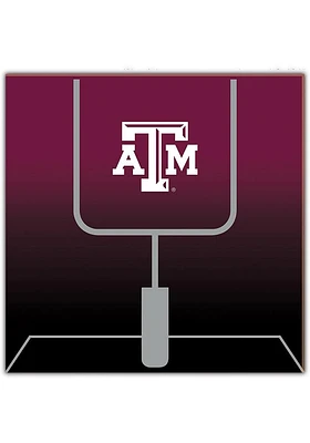 Texas A&M Aggies Goal Gradient Sign - Maroon