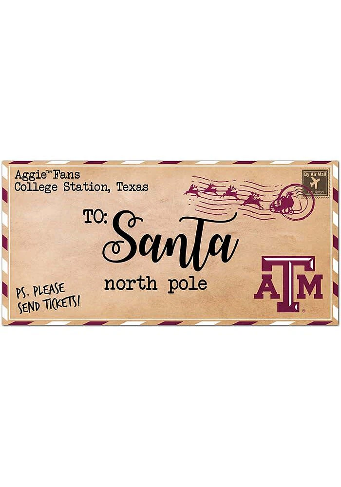 Texas A&M Aggies To Santa Decor