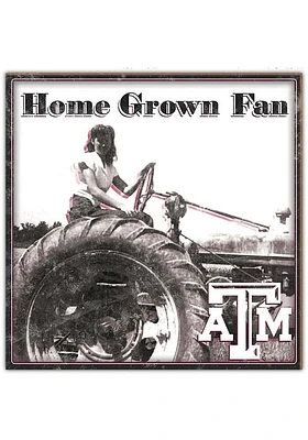 Texas A&M Aggies Aluminum Can Sign - Maroon