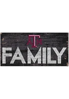 Texas A&M Aggies Family 6x12 Sign - Maroon