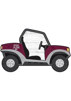 Texas A&M Aggies ATV Cutout Sign - Maroon