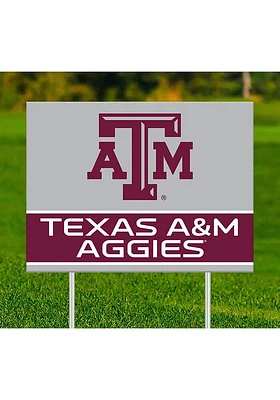 Texas A&M Aggies Team Yard Sign - Maroon