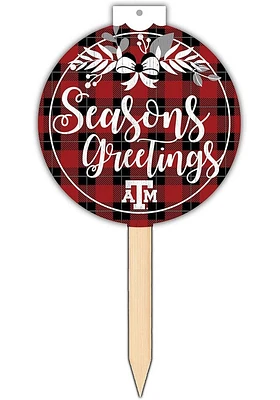 Texas A&M Aggies Seasons Greetings Sign - Maroon