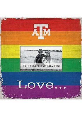Texas A&M Aggies Love Pride Picture Frame - Maroon