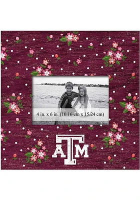 Texas A&M Aggies Floral Picture Frame