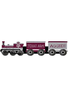 Texas A&M Aggies Train Cutout Sign - Maroon